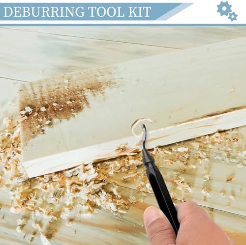 Deburring Tool with 12 HSS Blades for Metal Resin PVC 3D Print