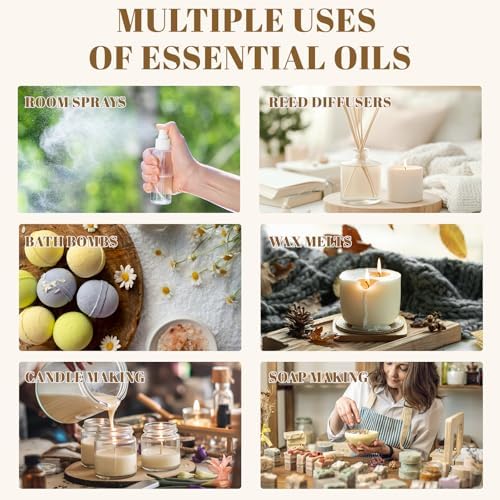 MAYJAM Myrrh Essential Oil for Diffuser Soap Candle Making, 3.38FL.OZ