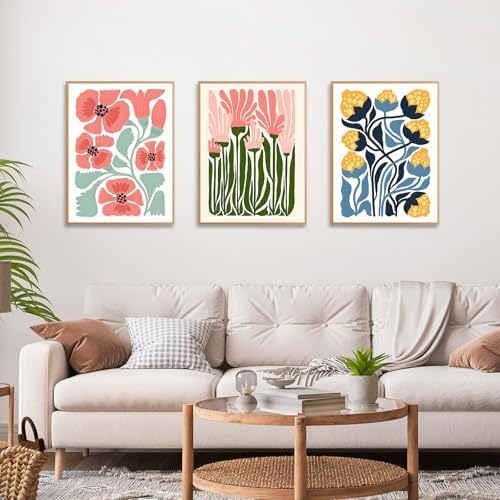 6 Pack Diamond Art Kits for Adults & Beginners, Flower Diamond Painting Kit