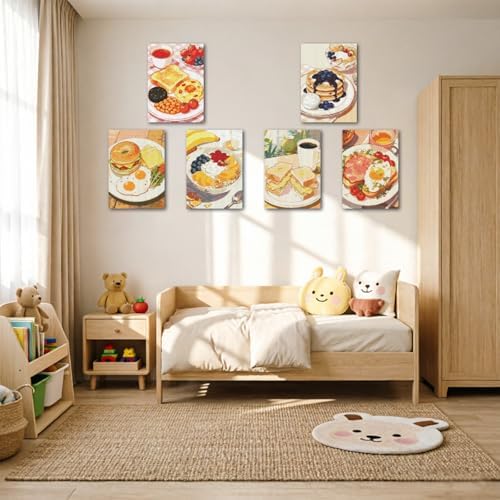 DOTSOPS 5D Food-Themed Diamond Painting Kits for Adults Diamond Art Kits