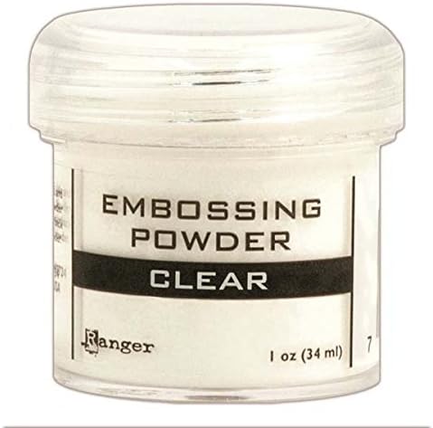 Basics: VersaMark Watermark Ink Stamp Pad, Versamarker, Inkadinkado Embossing Powder Tool and Ranger Embossing Powder Clear