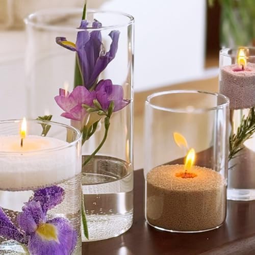 CoolCrafts 10 Pounds Gel Wax for Candle Making Clear Jelly Candle Wax for Decorative Projects