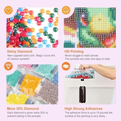 Sea Turtle Beach Diamond Painting Kits for Adults, Adorable Animal Diamond Art Kits for Beginners, 5D DIY Full Drill Round Diamond Dots Gem Arts and Crafts Suitable for Home Wall Decor 14 × 14 Inch