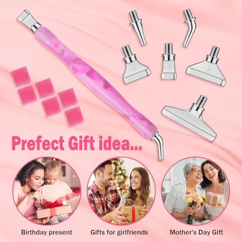 DoreenBow 28Pcs Diamond Art Tools Metal Thread Tip Diamond Art Accessories