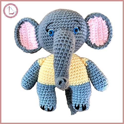 Yarn Pack, 2 skeins of 50g Each, Soft Cotton Yarn for Crochet and Knitting, Craft DK Amigurumi Yarn (Grey)