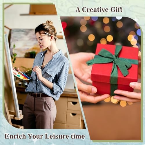 Amaieuin Books Paint by Numbers Kit for Adults,Paint by Number Adult,Book Sunflowers Canvas Paint by Numbers for Adults,Gifts and Home Wall 20x16in