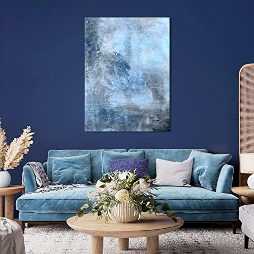 ARTEZA Stretched Canvas, 36 x 48 Inches, Pack of 2, Blank White Large Canvas for Painting for Acrylic, Oil and Gouache Paints | Cotton-Texture Surface, Wood Frame, Pre-Primed White Finish, For Acrylic, Oil, Gouache, Tempera and Large-Format Art