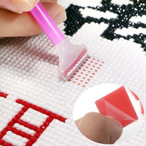 80Pcs Diamond Painting Glue Clay,Colorful DIY Diamond Painting Wax (80PCS)