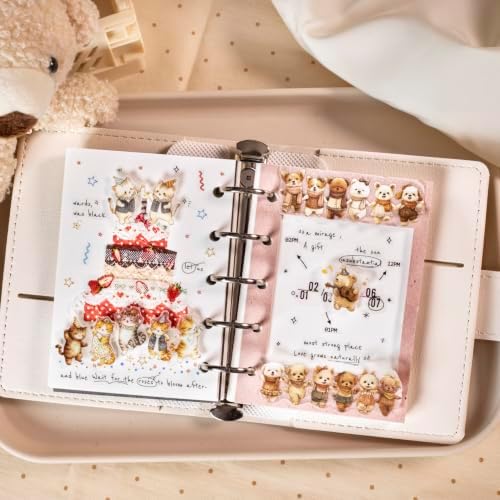 PET Tape Stickers for Scrapbooking Supplies, Cute Tape Stickers for Deco