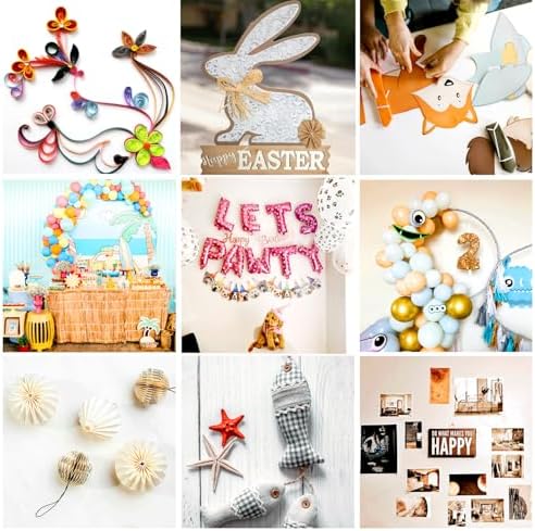 480 Pcs Gel Glue Dots, Double Sided Sticky Dots Clear, Removable Adhesive Dots, Sticky Tack, Museum Putty Stick, Mounting Putty for Balloons Crafts DIY Festival Party Decoration