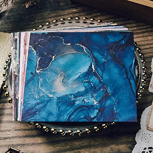 YASMEN Marble Colored Scrapbook Paper Pad, 6x6 Single-Sided Valentine Cardstock Paper Pad for Card Making, Journals, Planner, DIY Envelopes, Greeting Cards, Gift Card, Decorative Art Craft -24 Sheets
