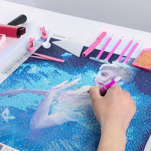 LYMUSUMI 61PCS 5D Diamonds Art Accessories and Tools Kits Diamond Storage
