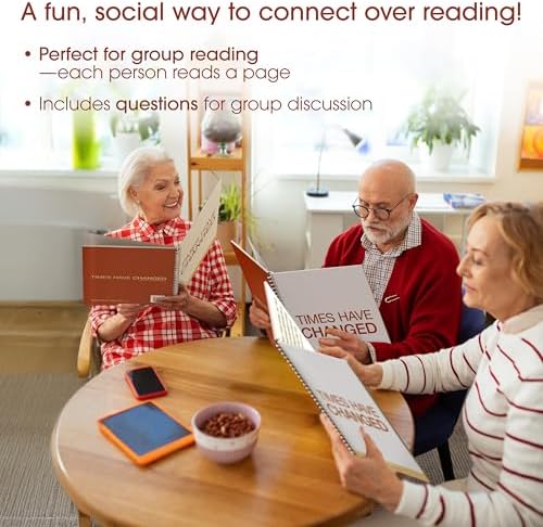 Keeping Busy Large Print Books 2 Dementia Activities for Seniors | Alzheimer Products for Elderly Patients | Funny Story Paperback Short Stories for Senior Citizens w/Memory Loss or Alzheimers