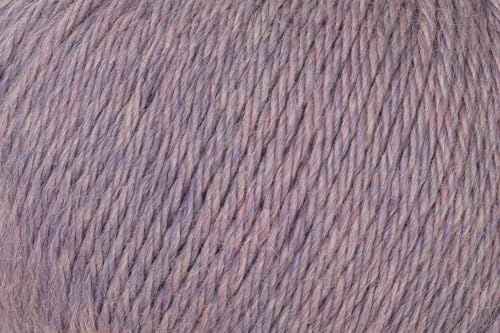 100% Baby Alpaca Yarn for Knitting & Crocheting - Set of 2 Skeins of Premium Yarn DK - Lightweight, Hypoallergenic & Thermal Peru Made - Ideal for Delicate Projects (M070 - Old Lavender)