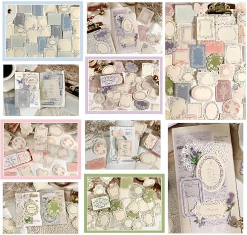 Maxleaf 120pcs Vintage Scrapbooking Letter Writing Paper