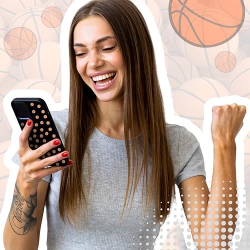 Weysat 30g Basketball Polymer Clay Slices 0.2 Inch Mini Sports Pieces