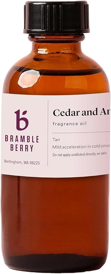 Brambleberry Cedar and Amber Fragrance Oil | Woody Scent for Soap & Candles
