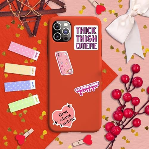 100Pcs Baddie Stickers Aesthetic for Laptop - Baddie Gifts, Party Supplies & Decoration - Waterproof Vinyl Stickers and Decals - Gift for Women & Men