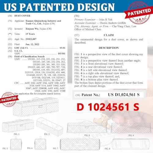 AMOIGEE Padded Dust Cover for Criicut Maker 4, Maker 3, Maker, Explore 4, Explore 3, Explore Air 2, Protective Machine Cover with Handle, Storage Pockets for Craft Accessories and Suppliers