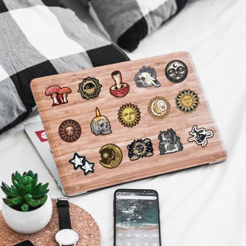 50pcs Mysterious Universe Vinyl Stickers Scrapbook, Self-Adhesive Waterproof Vinyl Sticker for Laptops, Aesthetic Decor Journal Stickers Planner Accessories for Luggage, Water Bottles