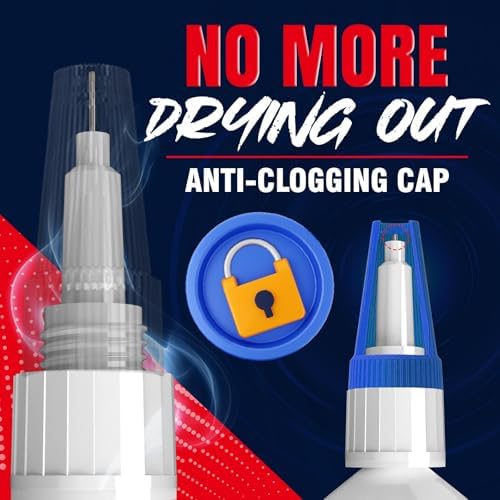 ALECPEA Thin CA Glue 100 CPS - Medium Viscosity Cyanoacrylate, 20g