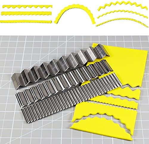 Yayatty Polymer Clay Tools, Acrylic Clay Roller, Acrylic Sheet, Rotary Cutting Mat, Round Polymer Clay Cutters with Clay Slicer Blade for Pottery and Sculpture (47 PCS)