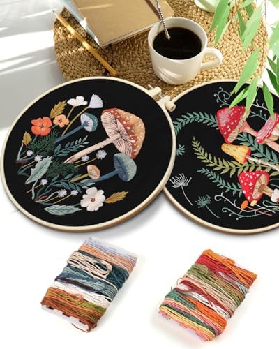 TINDTOP Embroidery Kit for Adult Beginners, Embroidery DIY Starter Kit