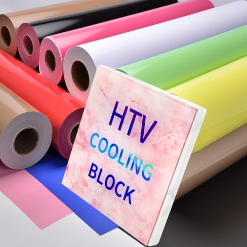 HTV Cooling Block – Fast Cooling Vinyl Weeding Tool for Sublimation HTV, Cooling Block for Heat Transfer Vinyl Accessories