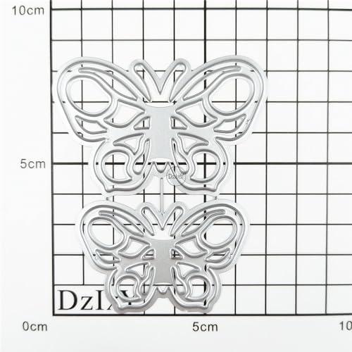 Hollow Two Butterflies Metal Cutting Dies for Card Making
