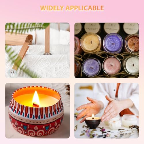 Count Durable Metal Wick Sustainers, 100 PCS