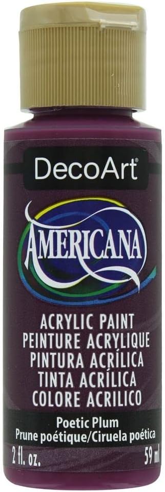 Americana Acrylic Paint 2oz-Poetic Plum -DA-396
