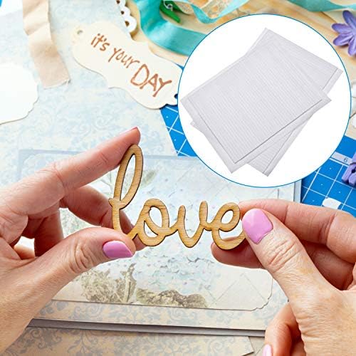 Outus 1000 Pcs Foam Strips 5.91'' x 0.12'' Double Sided Adhesive Foam Tape