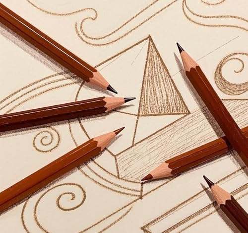 Adhere 25pcs Checking Pencils Erasable colored Pencils Pre-Sharpened #2 HB,for Checking Tests Grading,Map Coloring, editing Office Favors,including a Free sharpener. (Brown)
