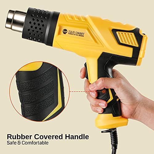 SainSmart Heat Gun, Variable Temperature Control 120 °F-1202 °F