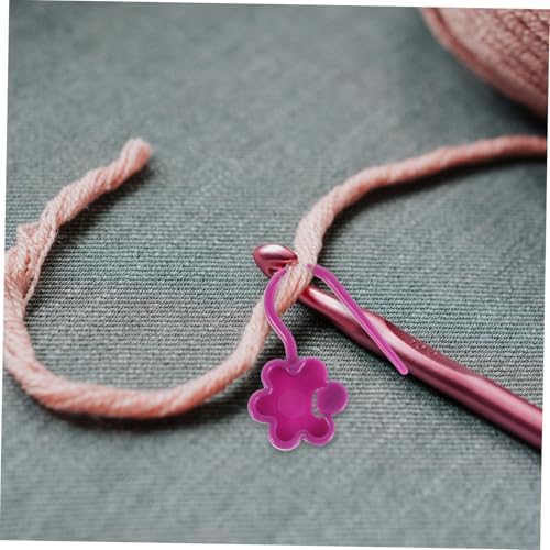 Tofficu Knitting Tool Set Crochet Accessories Kit Knitting Needles Stitch Fixer Set Yarn Markers Needle Guards for DIY Projects