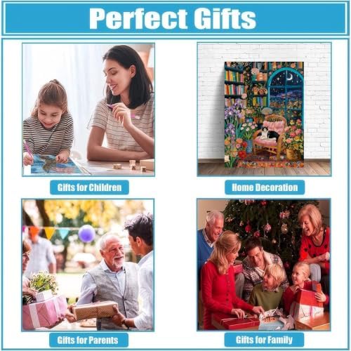 bleihum Books Diamond Art Kits for Adults Beginners 12x16 Inch
