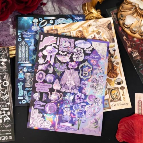 800pcs+ Retro Sticker Book, Cute Stickers, Phone Laptop Stickers, Prelude