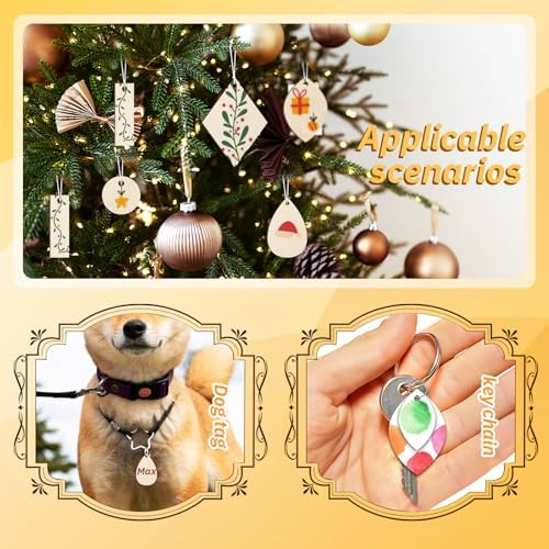 HAPY SHOP 300 Pieces Unfinished Wooden Earrings Teardrop/Circle/Leaf/Diamond/Rectangle Shapes Wood Earring Blanks 100 Pieces Earring Hooks and 100 Pieces Jump Rings
