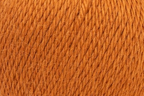 100% Baby Alpaca Yarn for Knitting & Crocheting - Set of 2 Skeins of Premium Yarn DK - Lightweight, Hypoallergenic & Thermal Peru Made - Ideal for Delicate Projects (RE158 - Cinnamon)