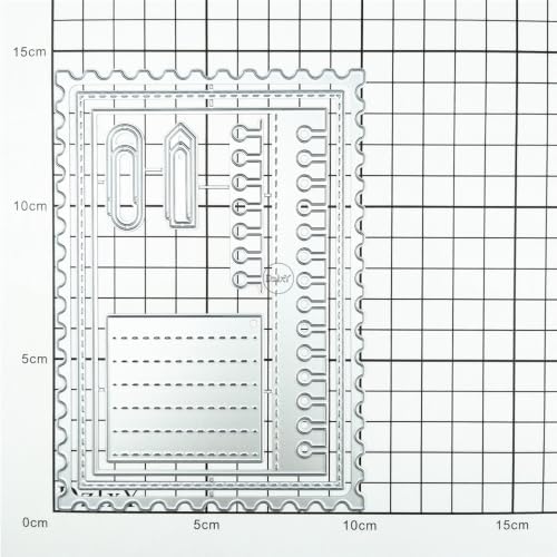 Rectangle Lace Background Board Metal Cutting Dies for Card Making