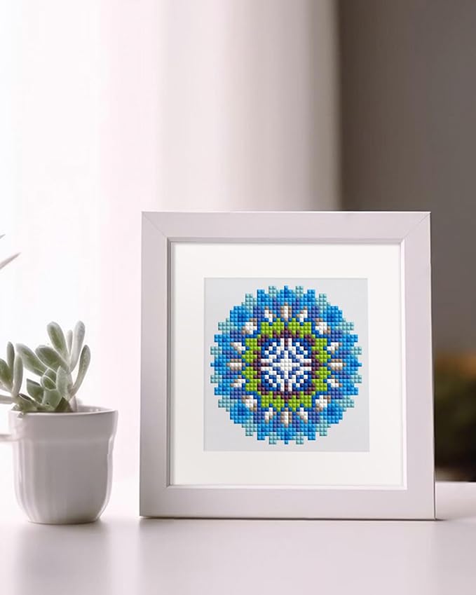 PeakLuv Small Diamond Art Kits Mandala Mini Diamond Painting Kits