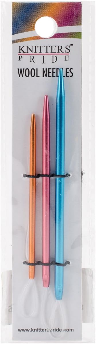 Knitter's Pride Wool Needles Set of 3, Assorted 3 Count