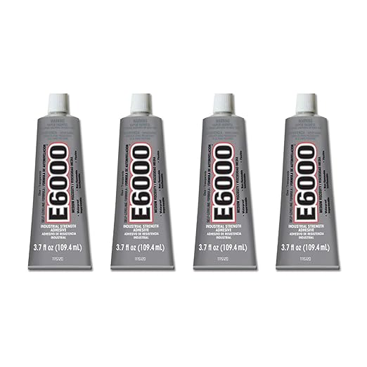 Industrial Strength Adhesives Self-Leveling 4 Pack Clear