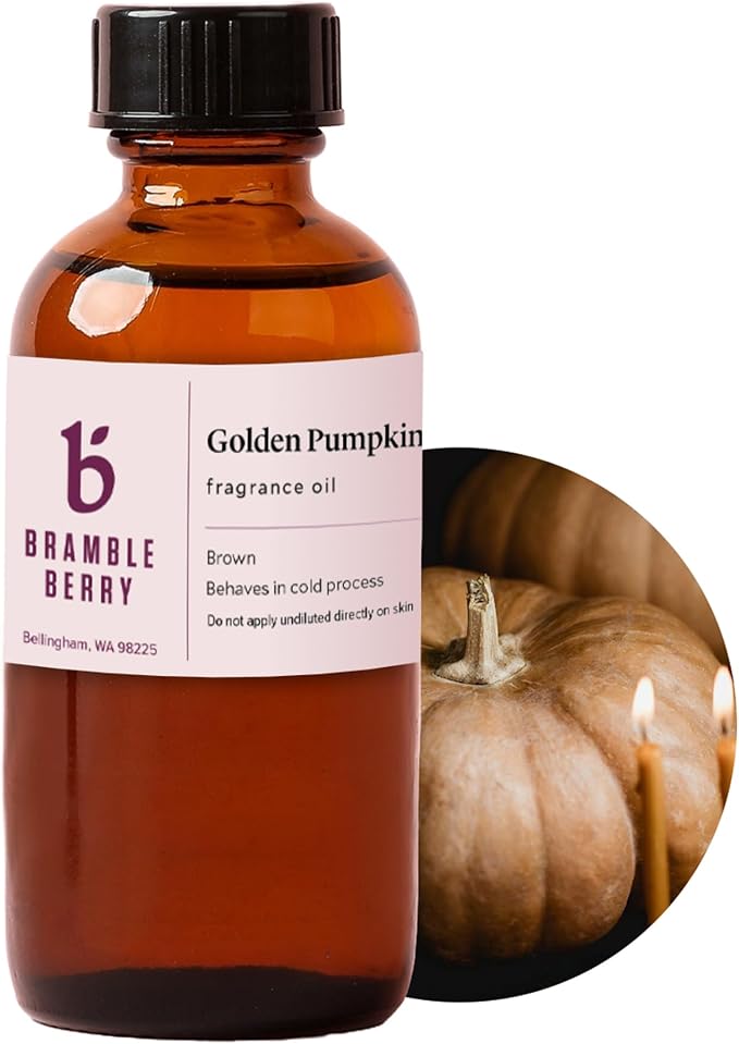 Brambleberry Golden Pumpkin Cardamom Fragrance Oil | Pumpkin for Candles