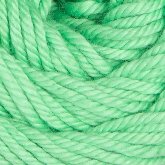 Knit Picks Dishie Green Worsted Weight 100% Cotton Yarn for Crocheting