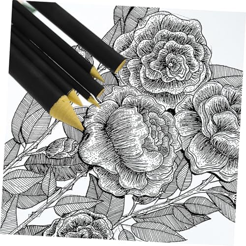 TEHAUX 30pcs Blending Stump Sketching Erasing Smudging Professional Drawing Tools for Artists Students Beginners for Daily Use Paper Art