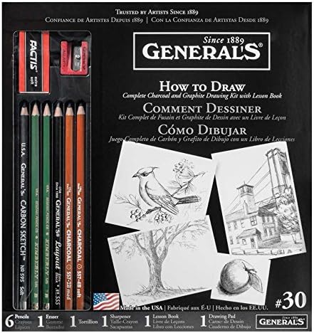 General Pencil How To Draw Kit (30GP),Assorted