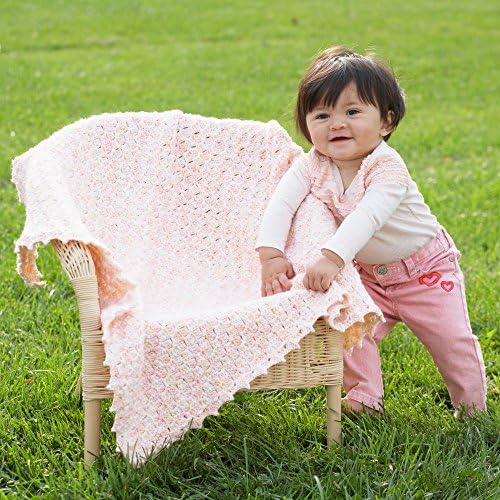 Bernat Baby Blanket Yarn for Crocheting Soft, Pitter Patter