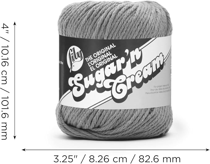 Lily Sugar'n Cream Cotton Yarn for Dishcloths Pink 6-Pack
