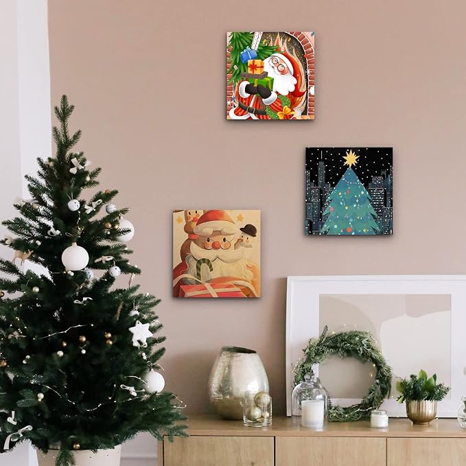 Cupohus 11'' x 14'' 5 Packs Unfinished Wood Canvas Panels for Painting